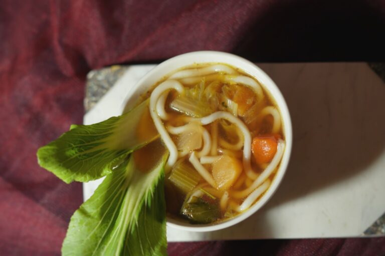 Photo Winter vegetable soup